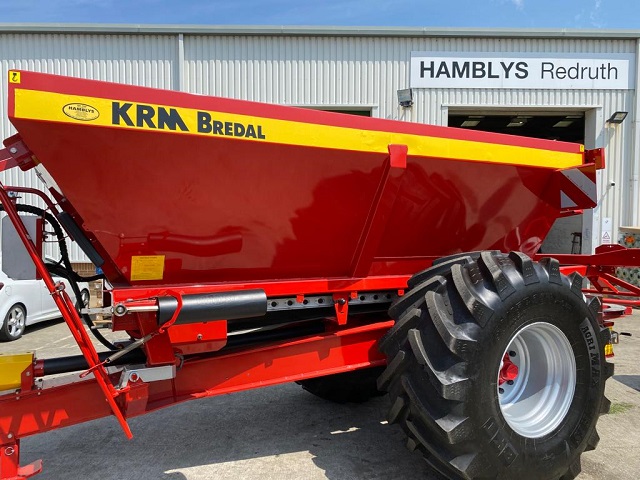 Hamblys - This new KRM Bredal K85 trailed spreader was... | Facebook
