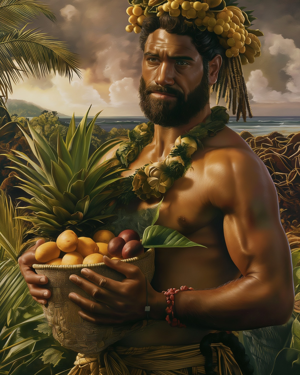 100% - 🌾 Rongo (Cook Islands) - The god of agriculture, fertility, and ...