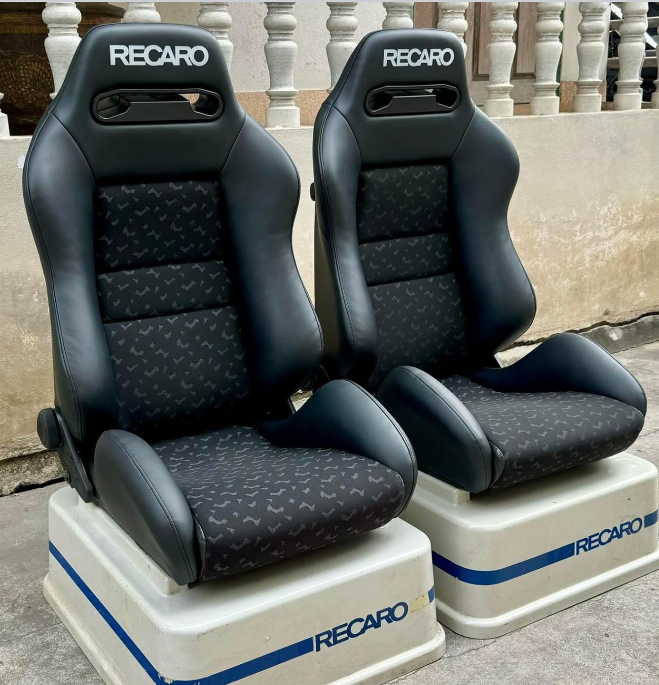 Recaro Sr3 A8 fabric rare seats