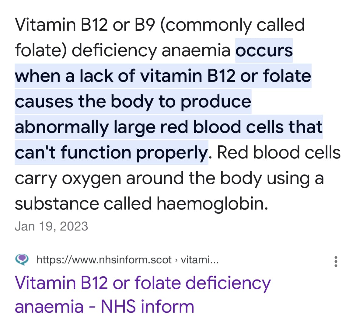Folinic acid risks without b12 injections?