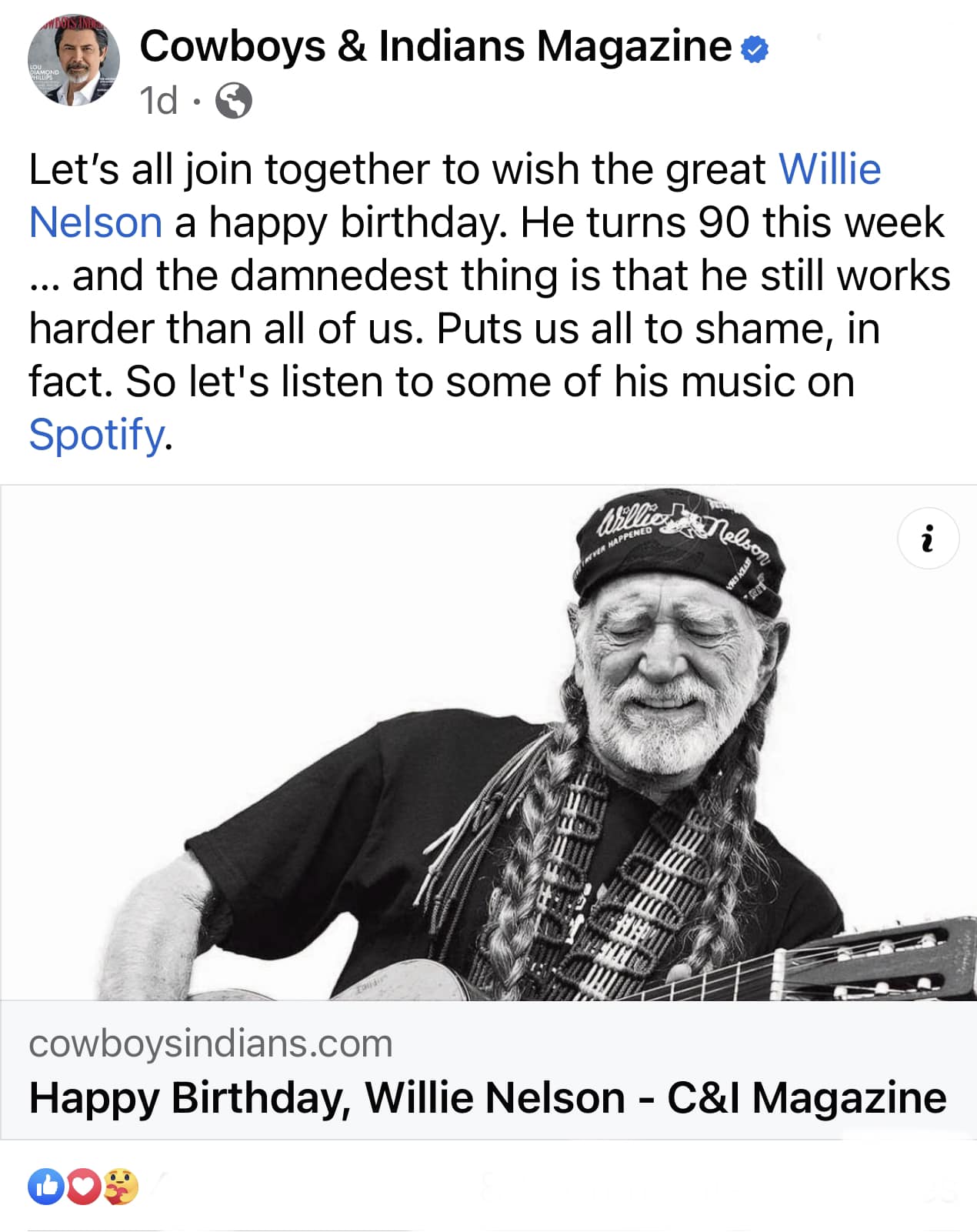Michael Rix - Happy Birthday WILLIE NELSON! #Repost... | Facebook