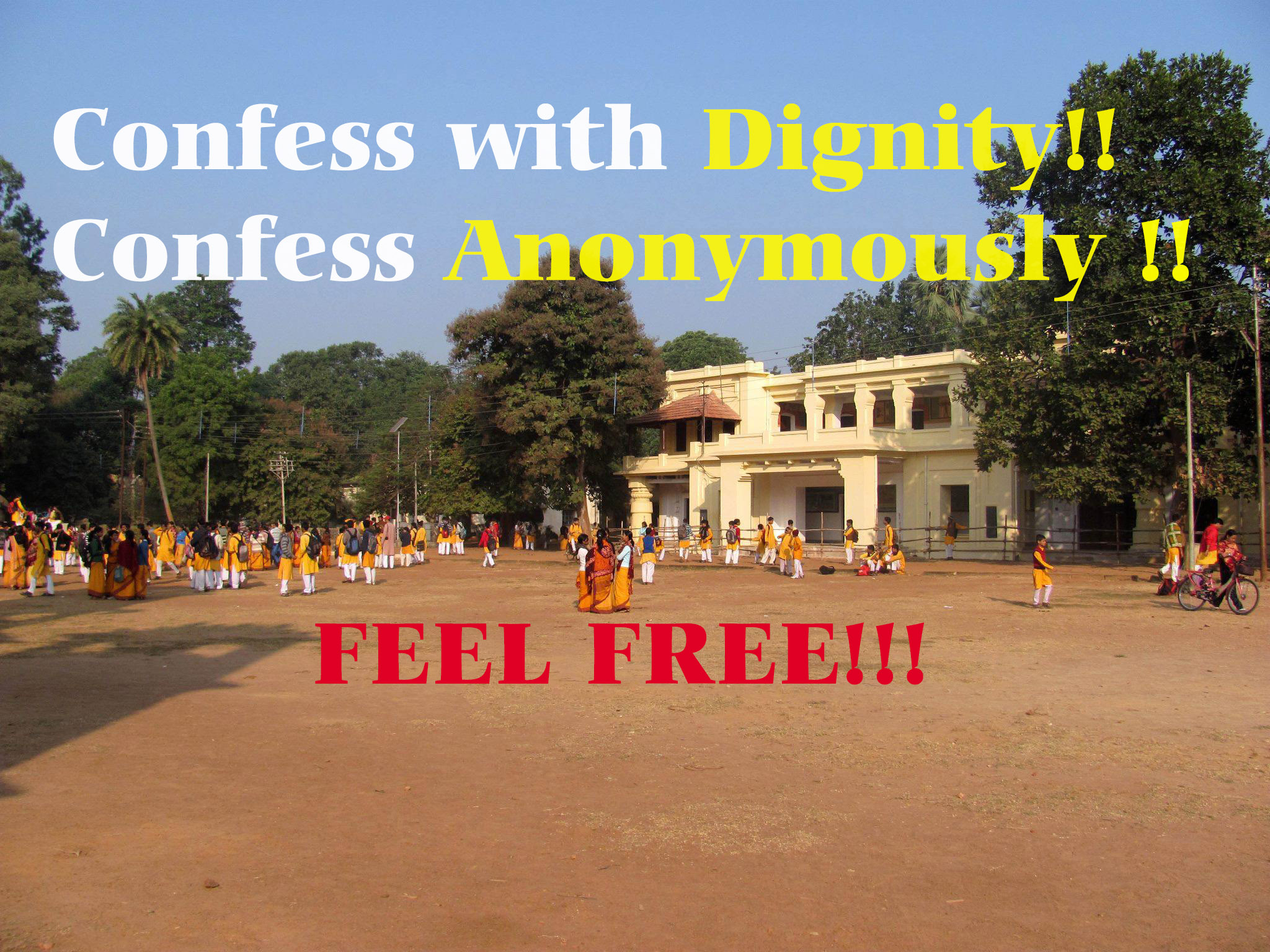 Patha Bhavana Confession - Santiniketan
