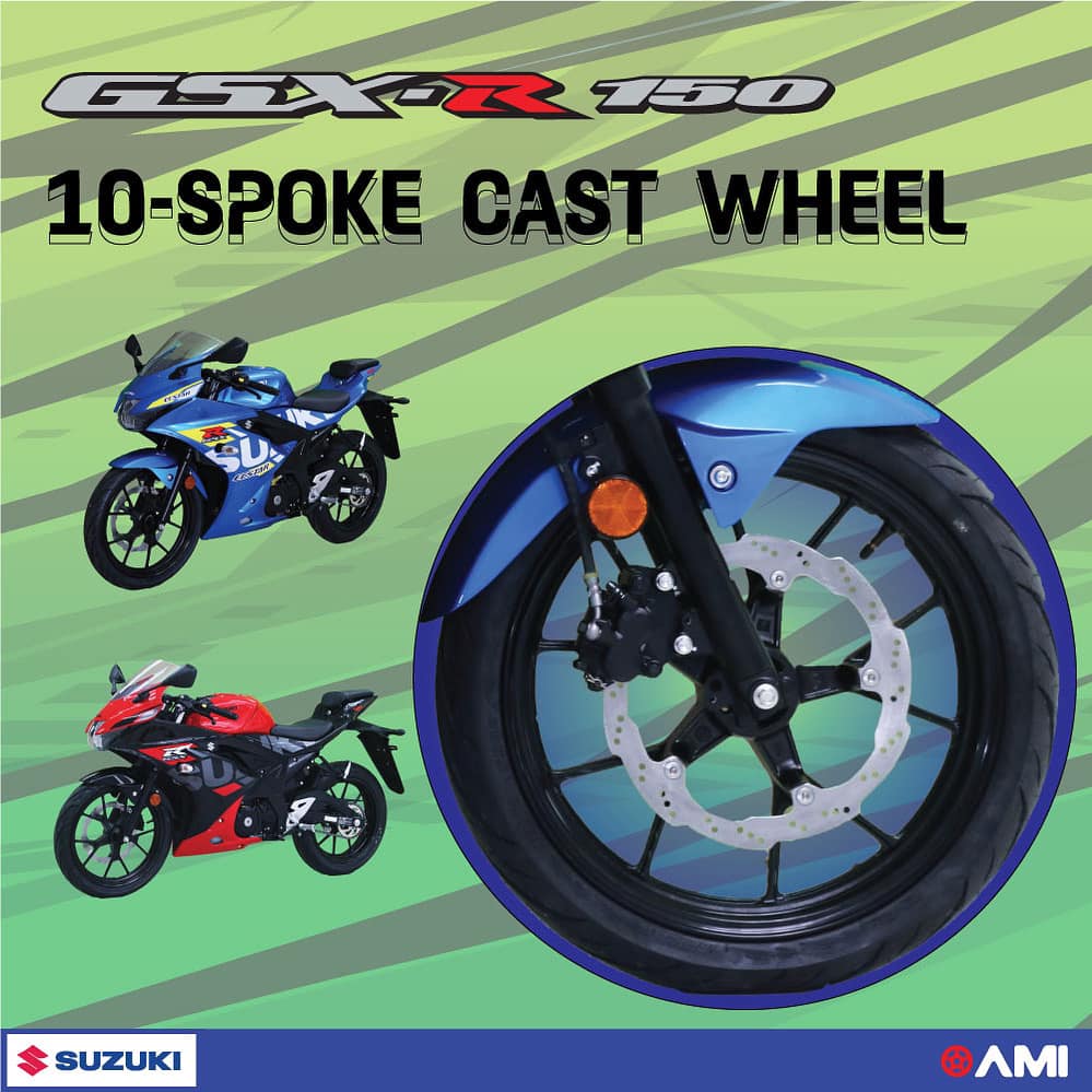 Suzuki Malaysia - Social Media captions: Sporty GSX-R150...