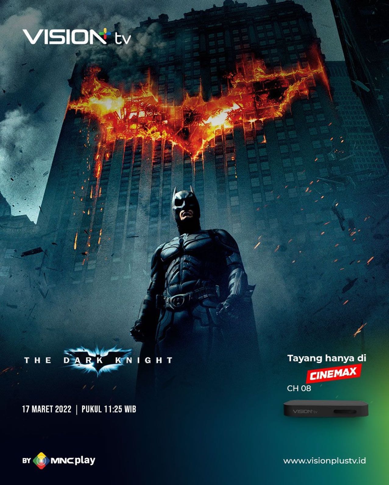 RCTI - Sekuel Batman Begins kali ini tampil lebih dahsyat...