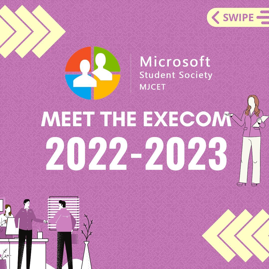 Microsoft Student... - Microsoft Student Society MJCET