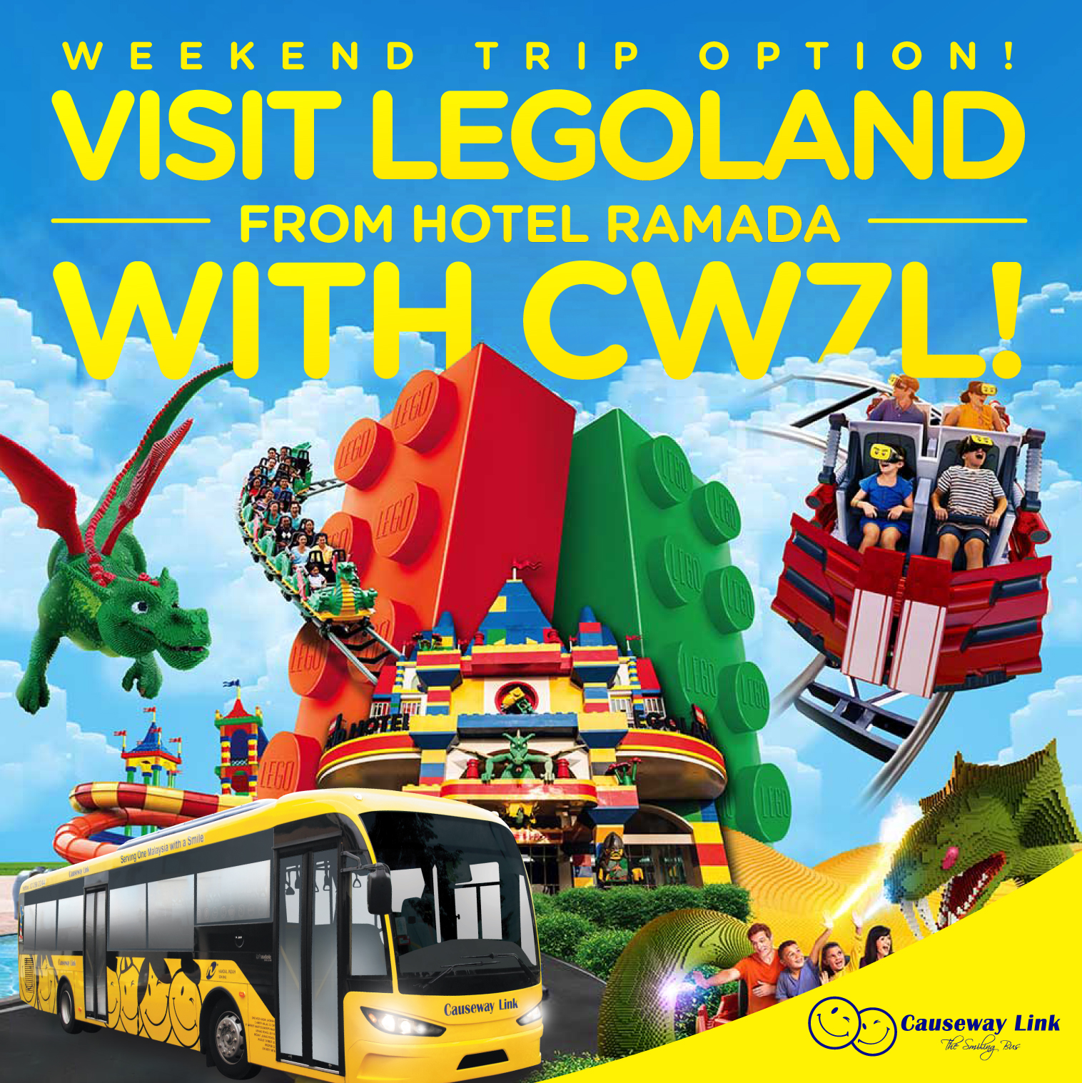 Causeway - 🌟Visit Legoland Malaysia with the family and friends, via ...