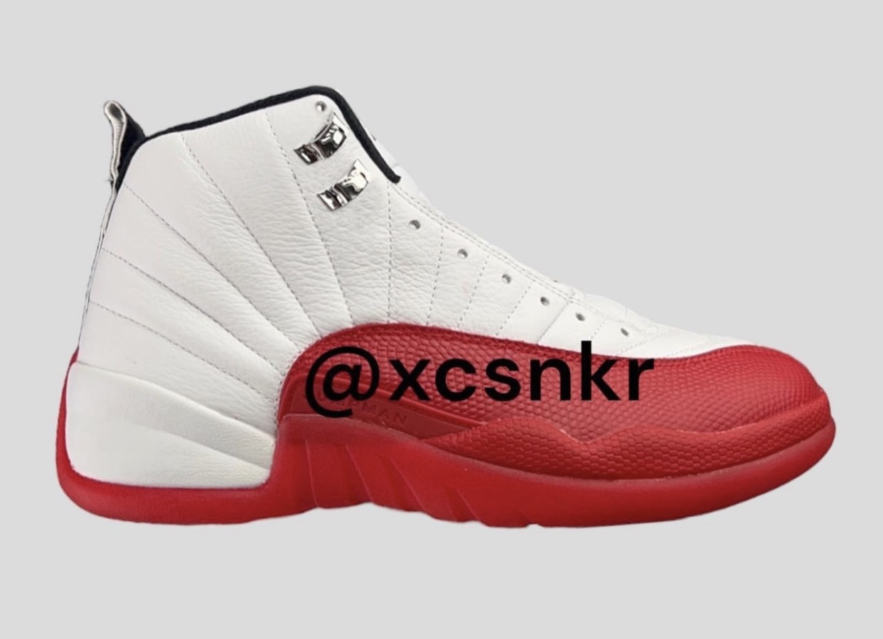 OG “Cherry” Air Jordan 12 Retro ? Coming Soon ? nicek.is/3PbAkPu 