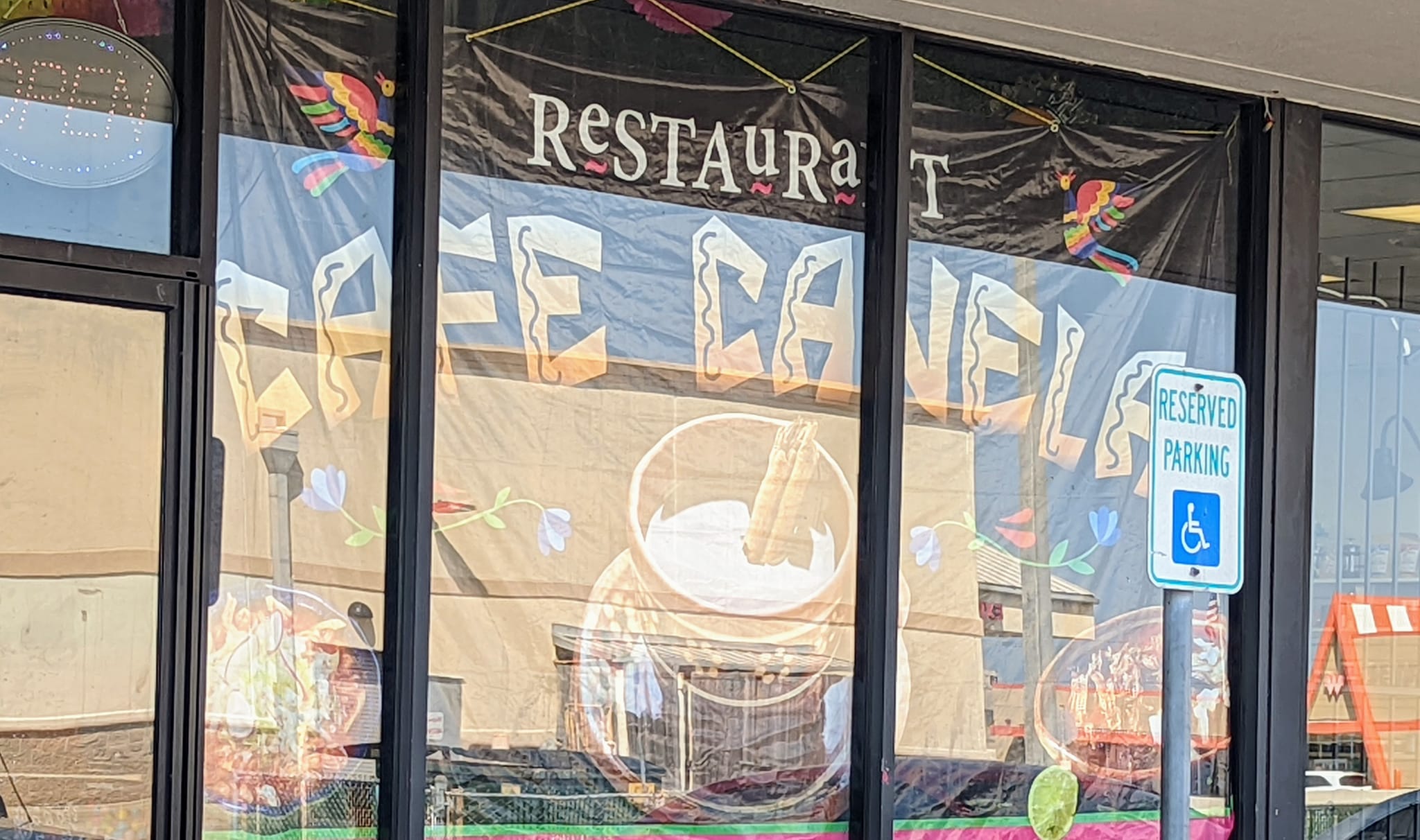 Cafe Canela at 61st St and Stewart is wheelchair accessible with