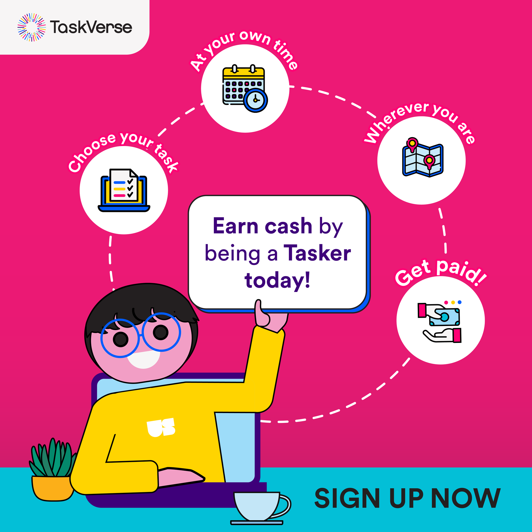 TaskUs - Be your own boss by being a Tasker! Complete meaningful tasks ...