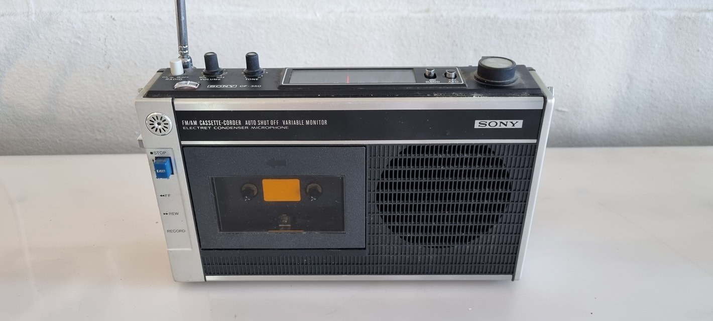 Sony CF2550 stereo radio cassette recorder