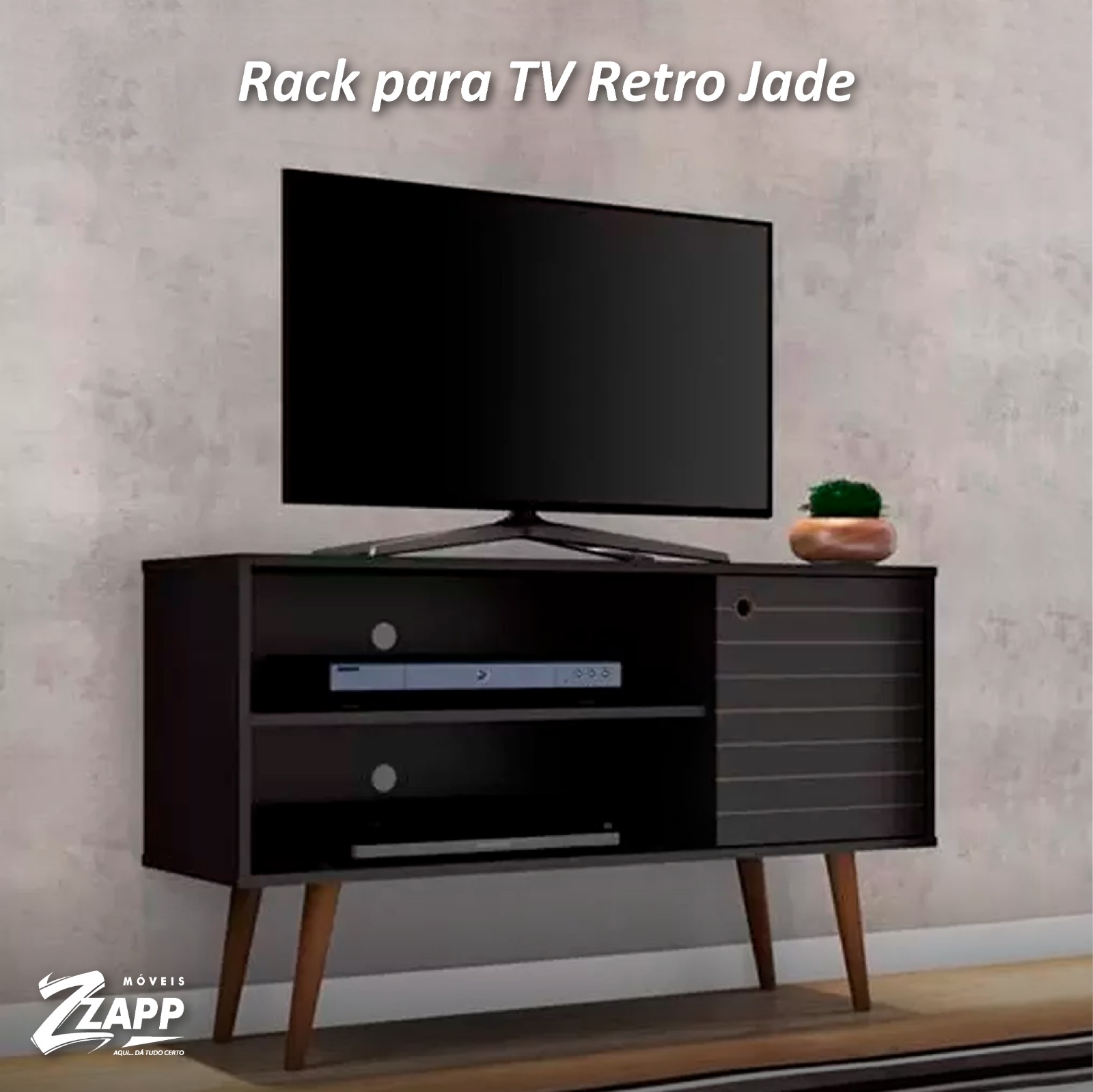 Móveis Zapp - Se você precisa de um Rack compacto, nosso...