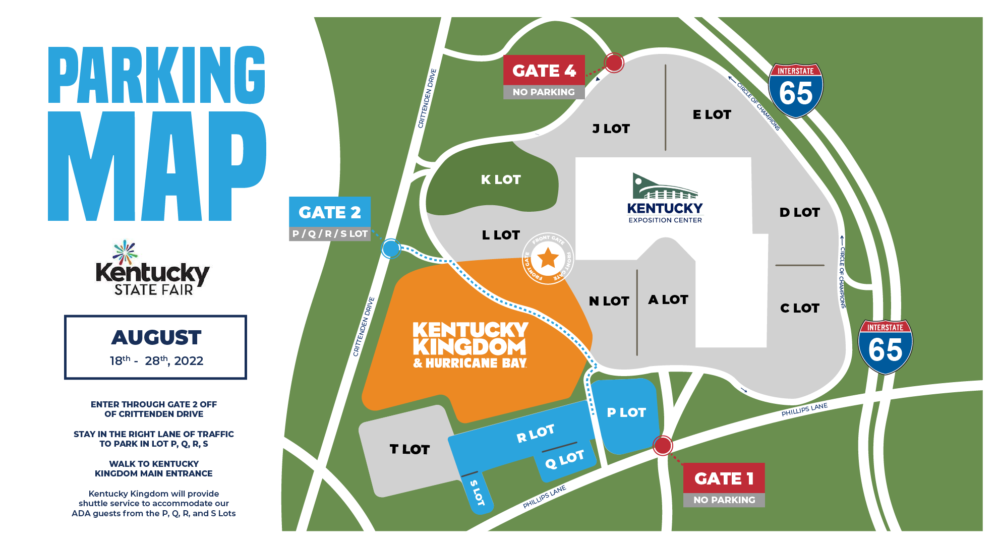 Please see our parking update! The... - Kentucky Kingdom