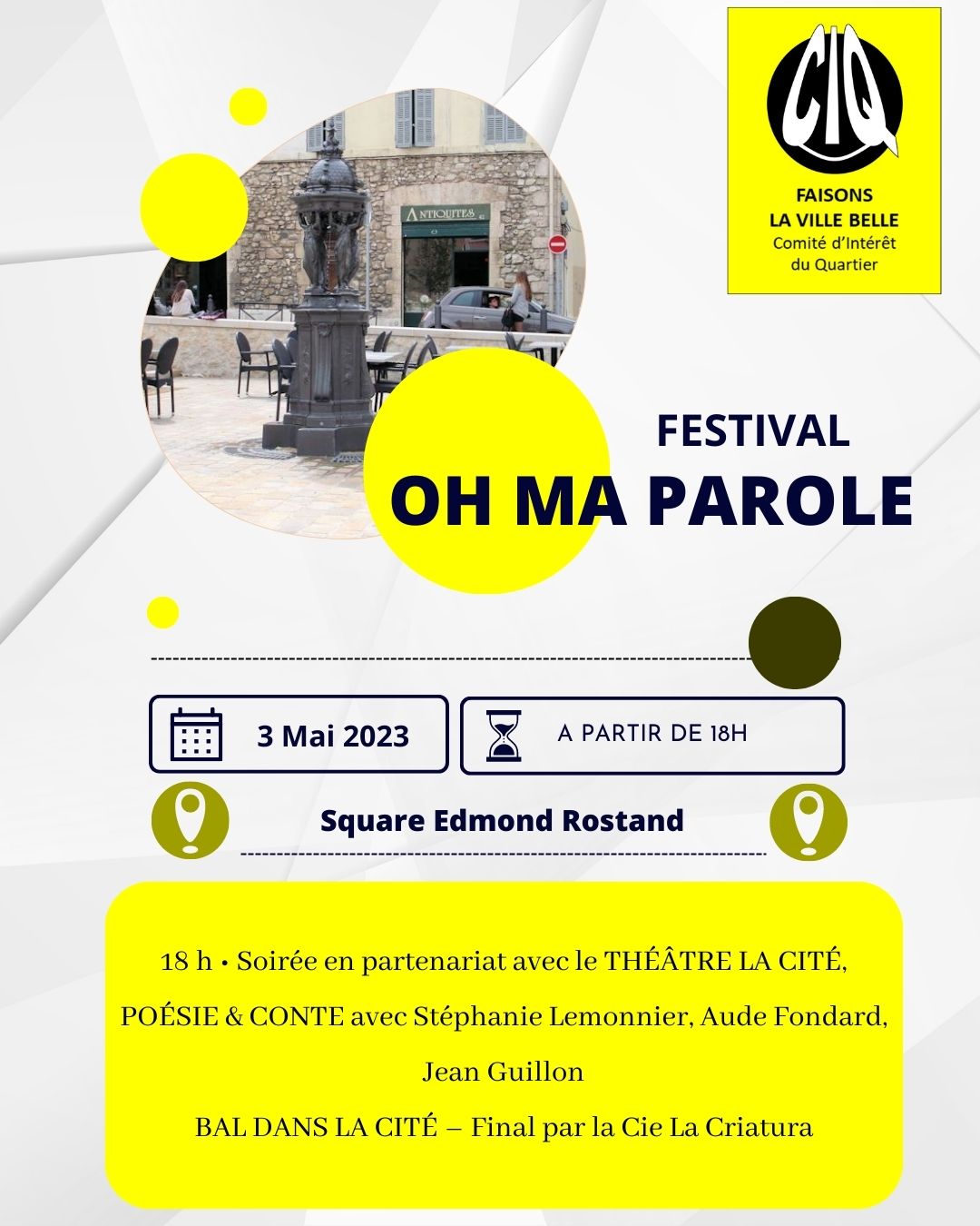 CIQ Haut-Breteuil Paradis Edmond Rostand Rome