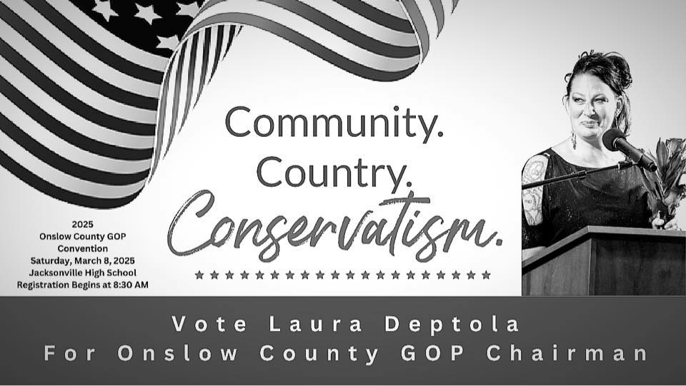 A message from Bob Roupe, candidate for Onslow County GOP Vice Chairman ...