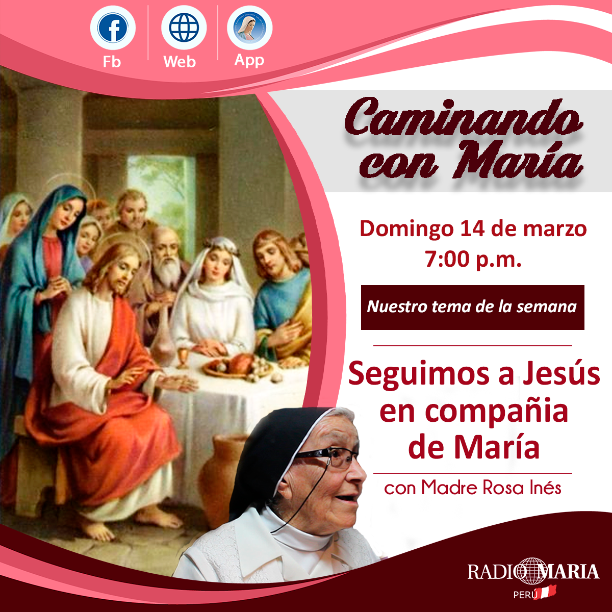 Los invitamos a escuchar el programa... - Radio Maria Perú