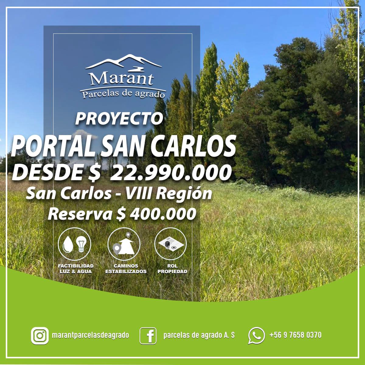 🏡 Proyecto Portal San Carlos... - Parcelas de agrado A. S