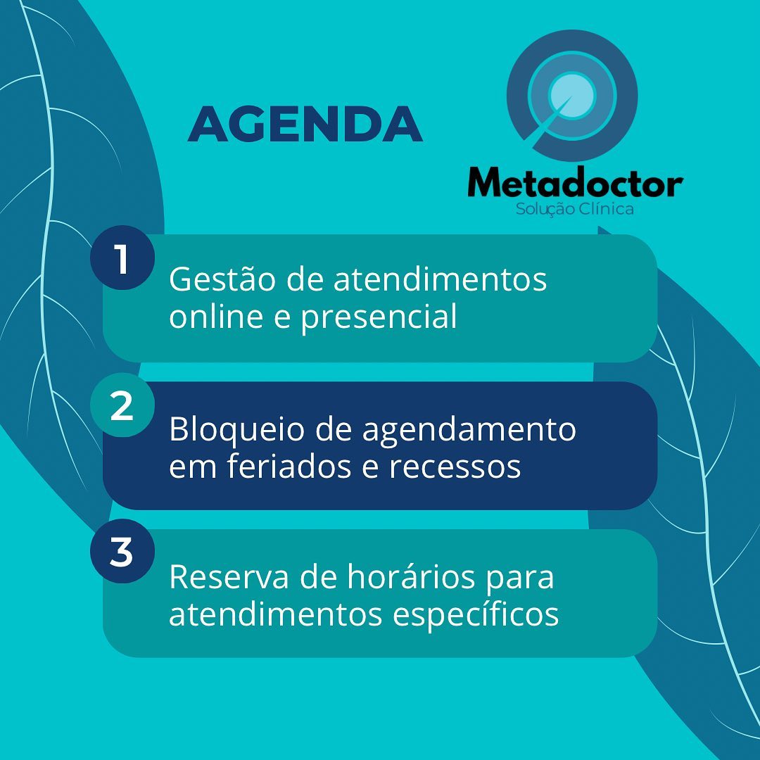 Metadoctor - Conheça a poderosa agenda de atendimentos do...