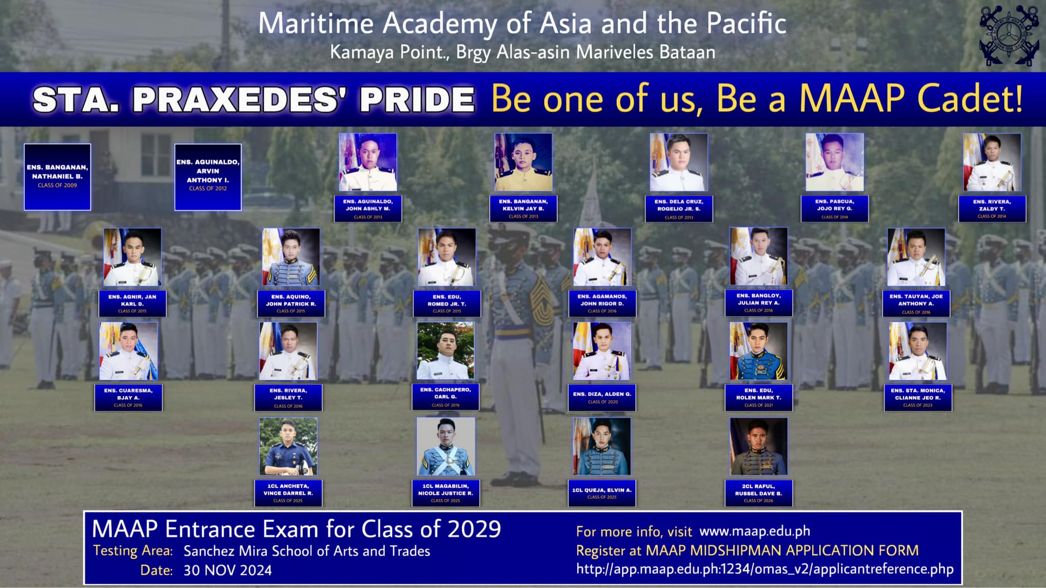 RME - Naimbag nga aldaw, PRAXEDENIANS MAAP Entrance Exam for Class of ...