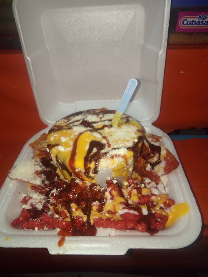 Elote chorreado del tamaño que... - Raspados Y Elotes Ade