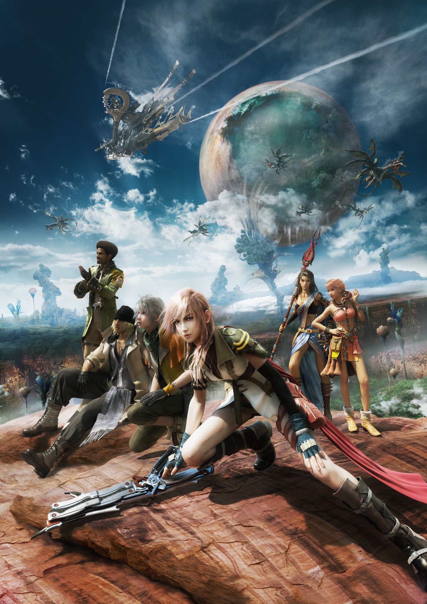 Final Fantasy XIII-2 — Promotional Poster Art」