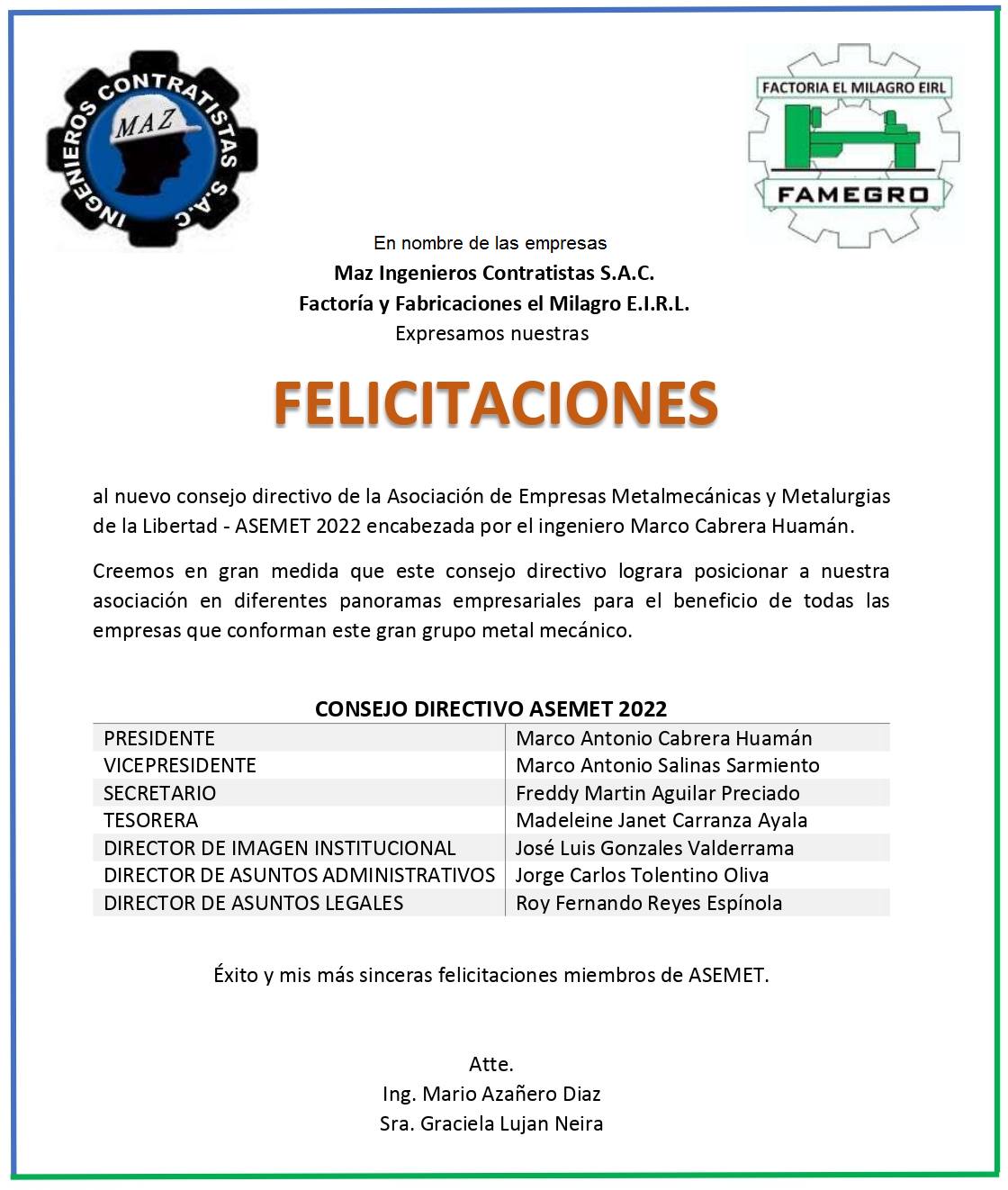 Maz Ingenieros Contratistas SAC | Trujillo
