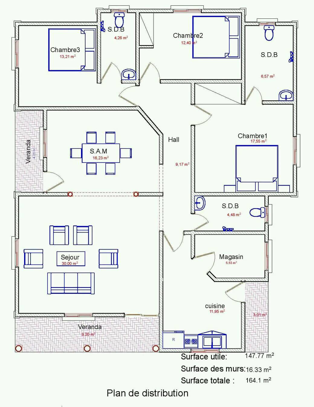 Plan Et Devis De Maison Gratuit Au Cameroun