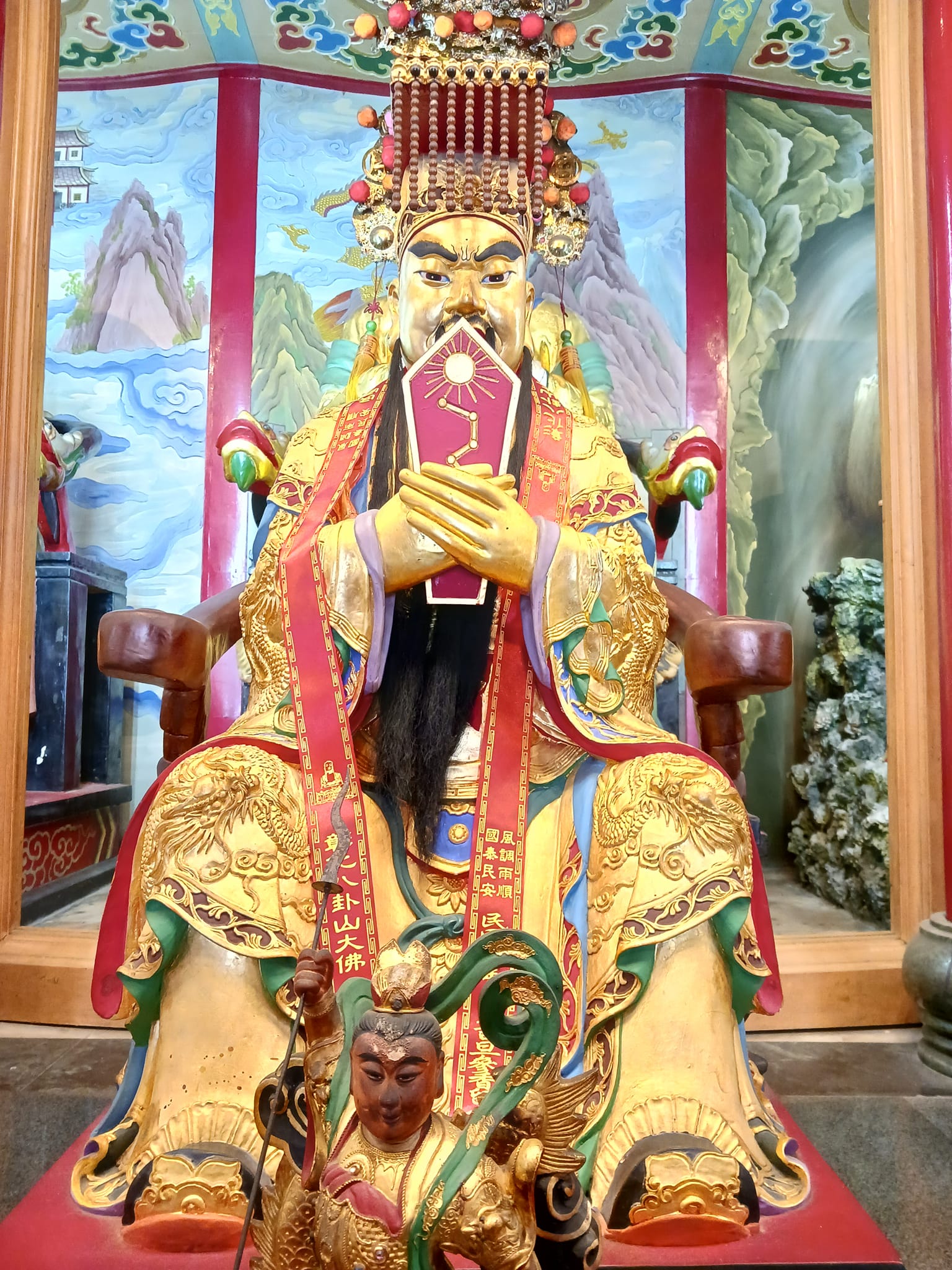 跟著小齋主去旅行-普心齋 - 莿桐鄉紅竹口三聖宮 奉祀: 關聖帝君、玄天上帝、劉府仙公 創建: 清代；1985年建廟 屬性: 台灣民間信仰 紅 ...