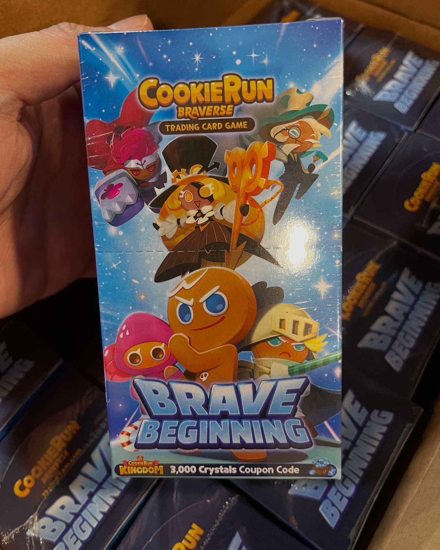 cookie run tcg booster box CookieRun TCG: Age of Heroes and Kingdoms Display (Set 2) | Trading Card Game | 28 Booster Packs Per | 2 Players Perfect for collectors and competitive players alike CookieRun TCG booster boxes and