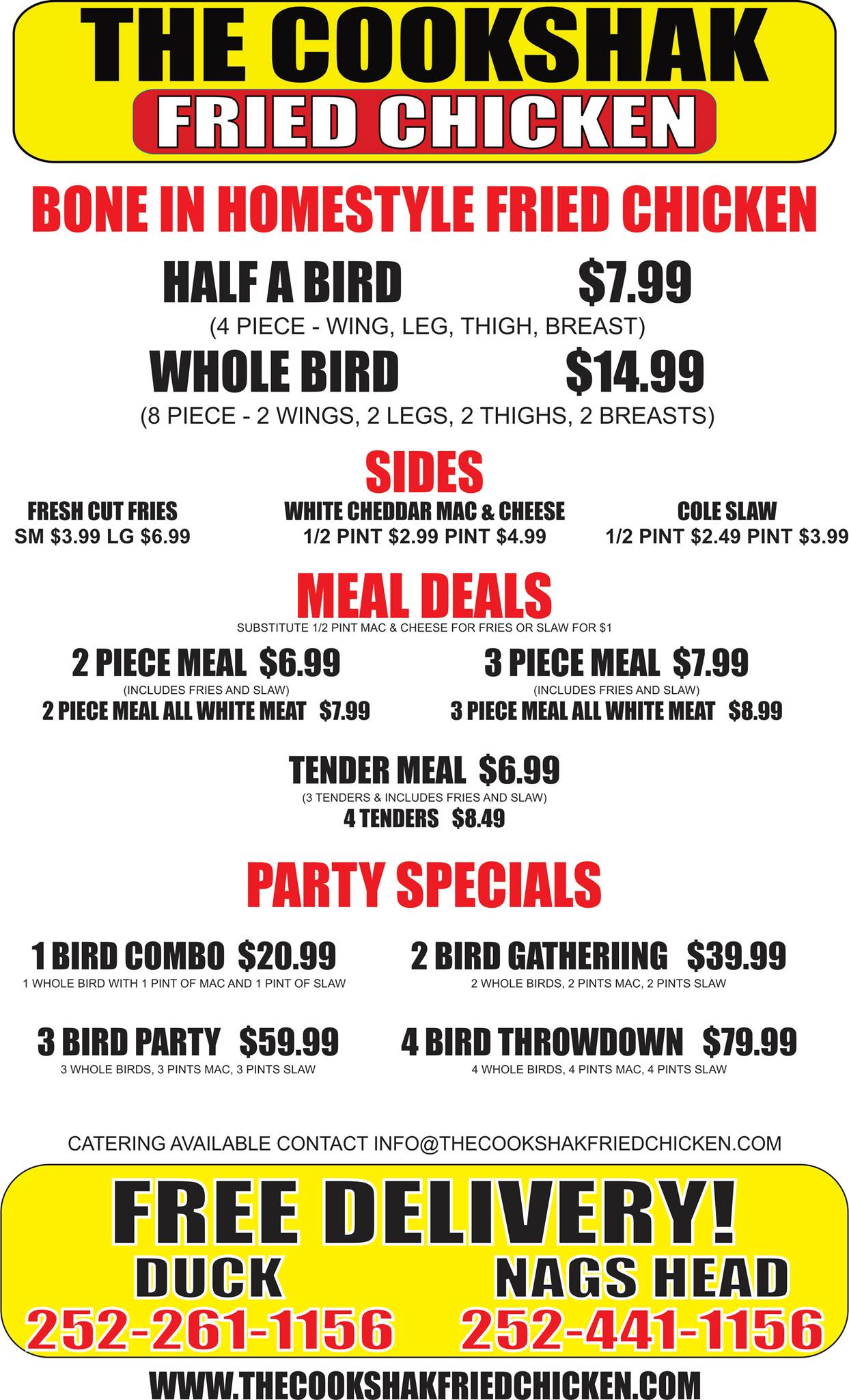 The Cookshak Fried Chicken | Duck NC