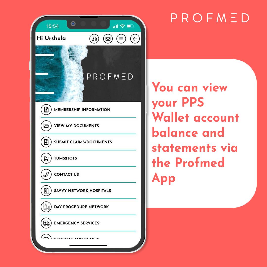 PPS Wallet is a savings account... - Profmed Medical Scheme | Facebook