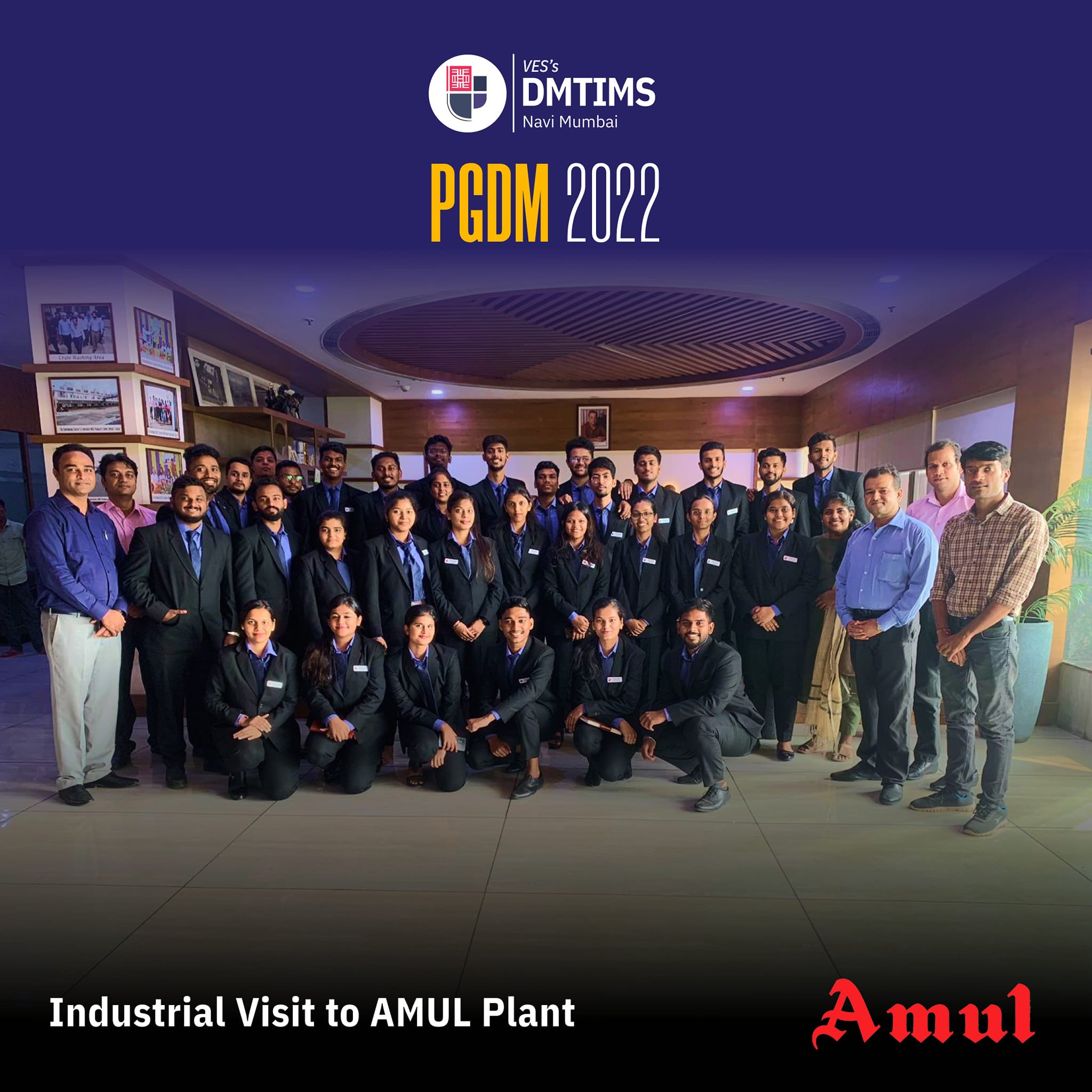 Dmtims - Happy faces after a successful Industrial Visit... | Facebook