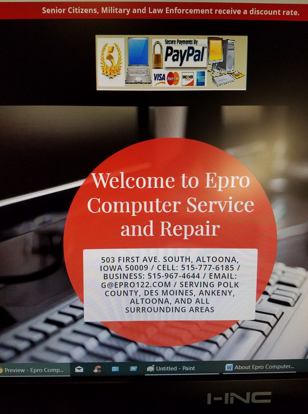 Epro Computer Service and Repair | Altoona IA