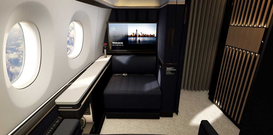 Lufthansa First Class 100周年記念 上下ラウンジウェアＳ New Lufthansa First Class Exclusive Loungewear Inspired by the Sky