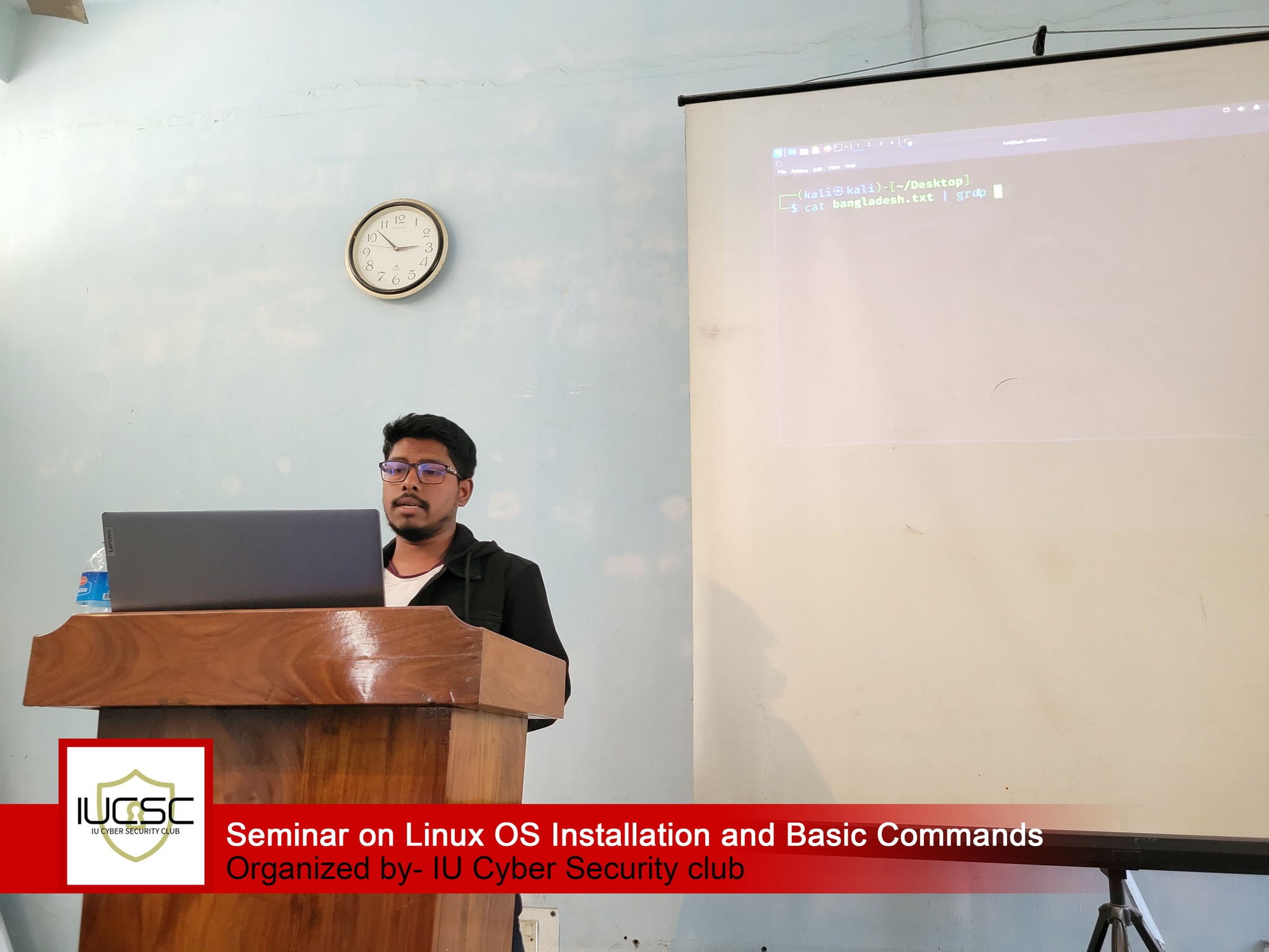 Sharif Ahmed - Honored to lead a seminar on 