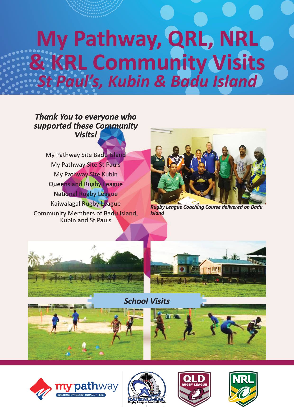 My Pathway - My Pathway in partnership with KRL, QRL and...