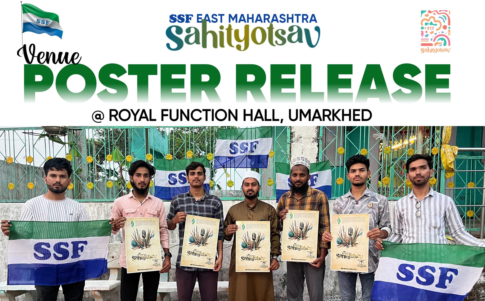 SSF - Venue Poster Release SSF MAHARASHTRA EAST SAHITHYOTSAV UMARKHED ...