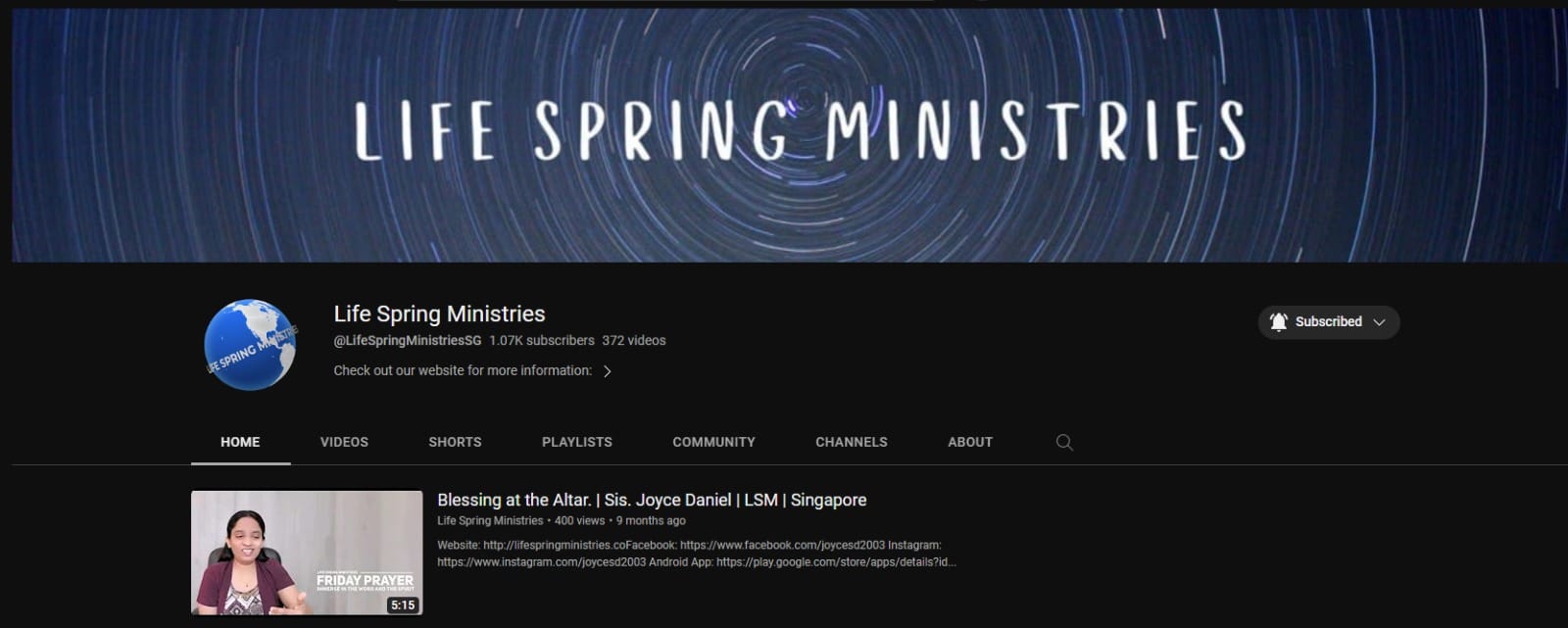 Life Spring Ministries