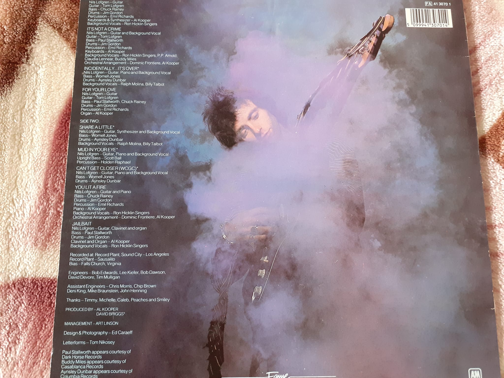 Cry tough album promotion in 1976