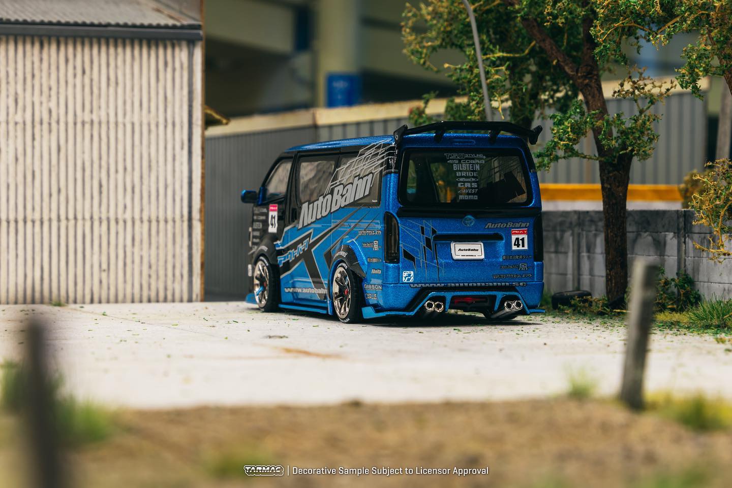 Pre order to start soon! The Toyota Hiace Widebody AutoBahn in 43