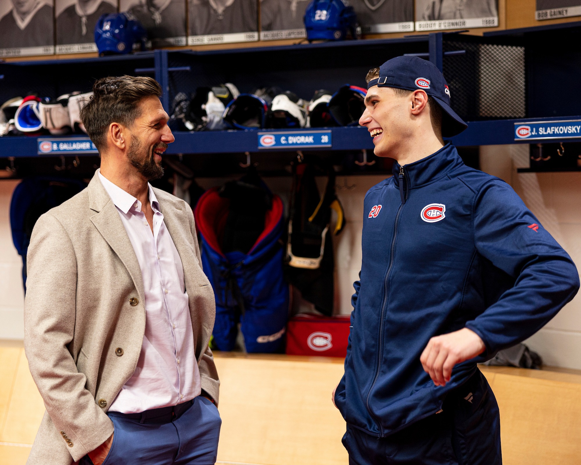 Canadiens de Montréal - Richard Zednik & Juraj Slafkovsky 🇸🇰 | Facebook