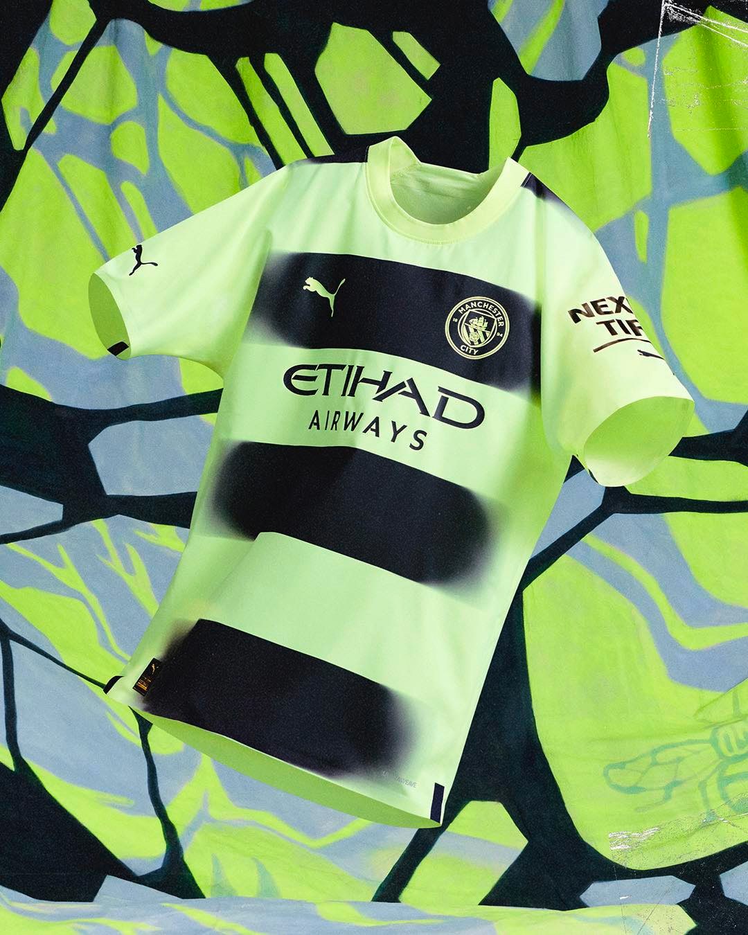 Man City Third Special Print ⚡️ Manchester City collaborated