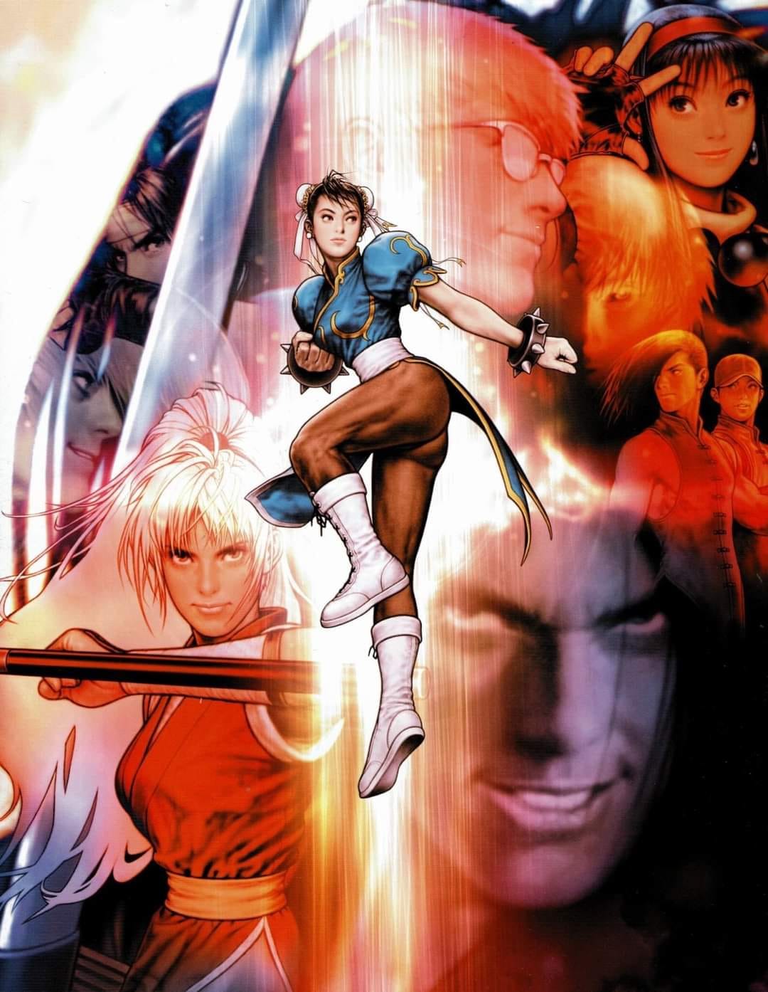 Capcom Vs. SNK: Millennium Fight 2000 Japan arcade version print