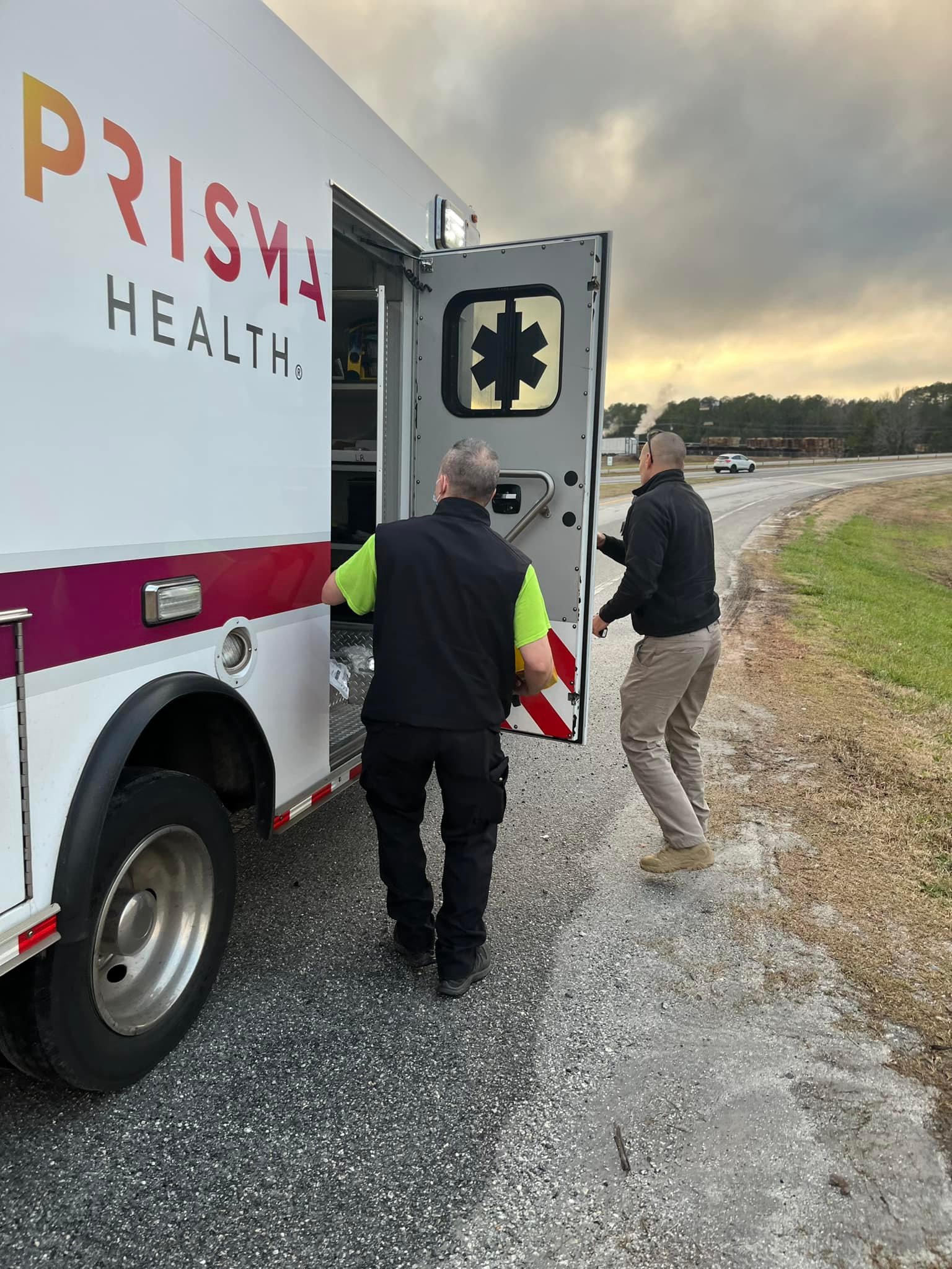 Today a massive blood transfusion was... - Prisma Health EMS