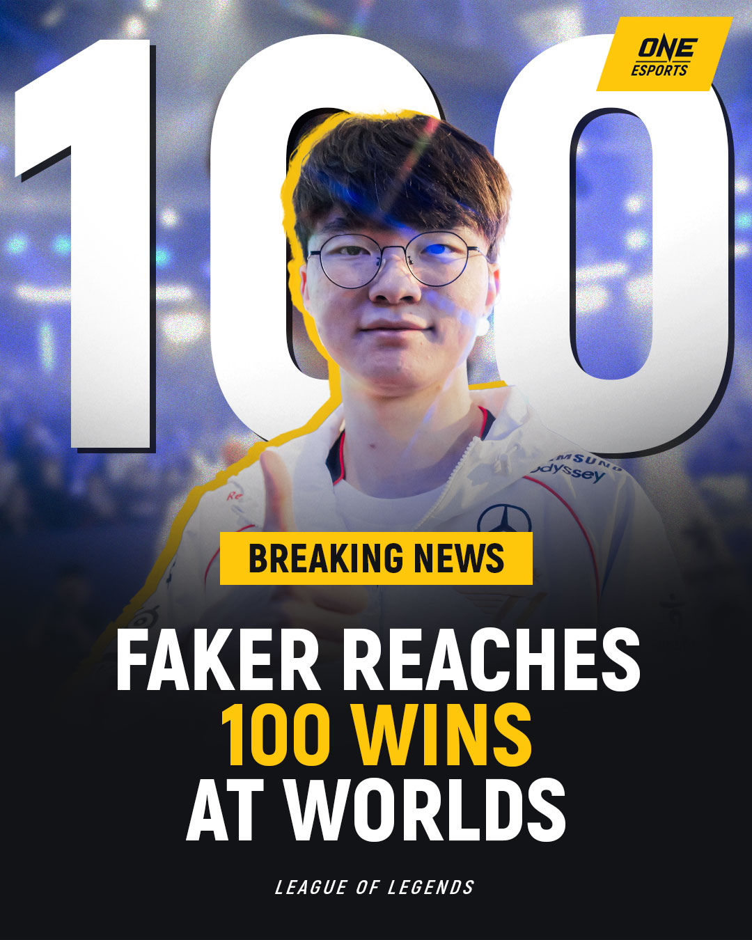 ONE - GOAT status is earned in every win 🔥 #LeagueofLegends #Worlds2024 ...