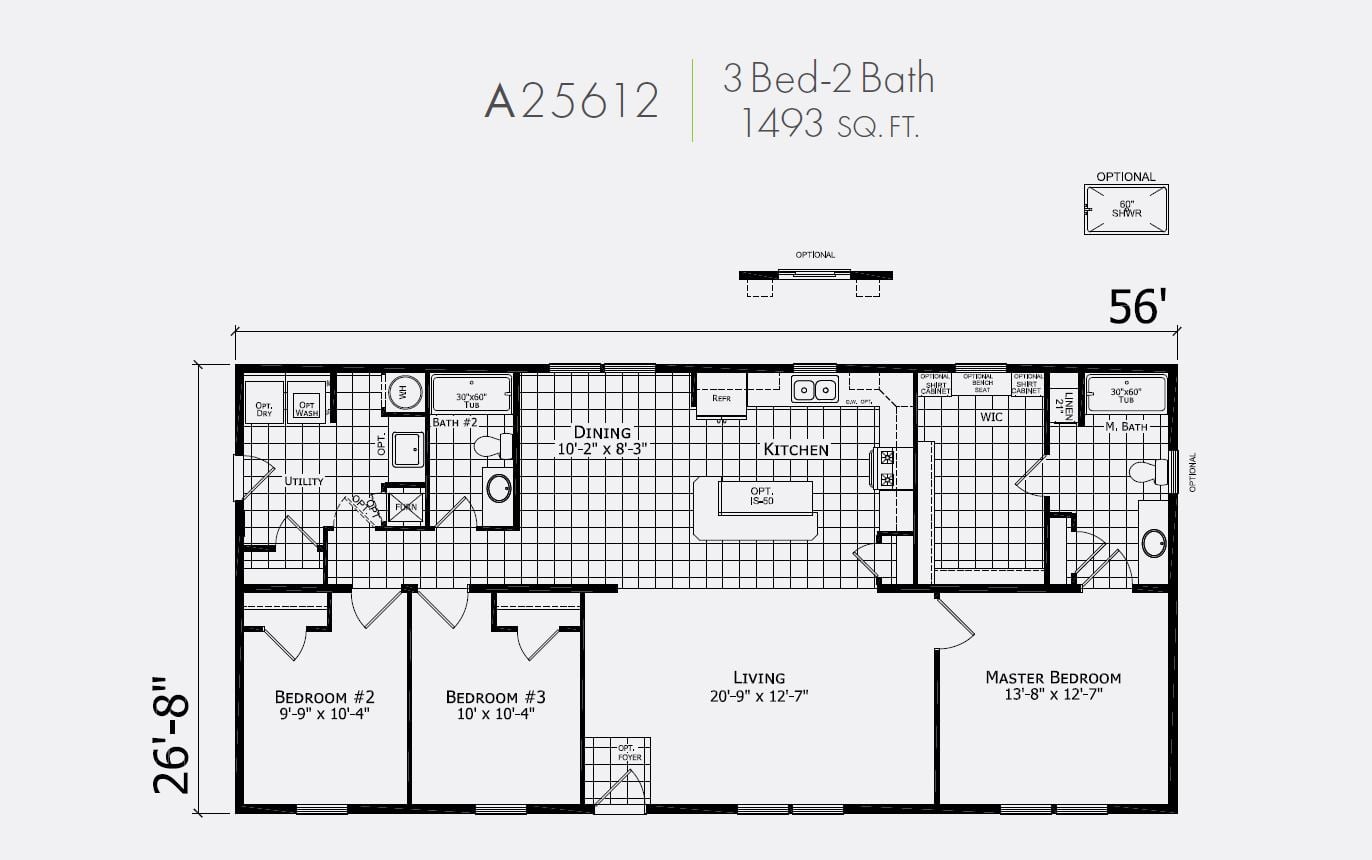 D&H Housing - Check out our new 2022 Redman model A-25612...