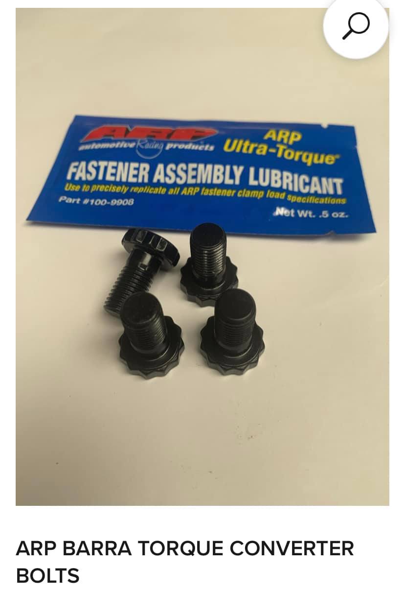 Any one know the part no for arp torque convertor bolts using a
