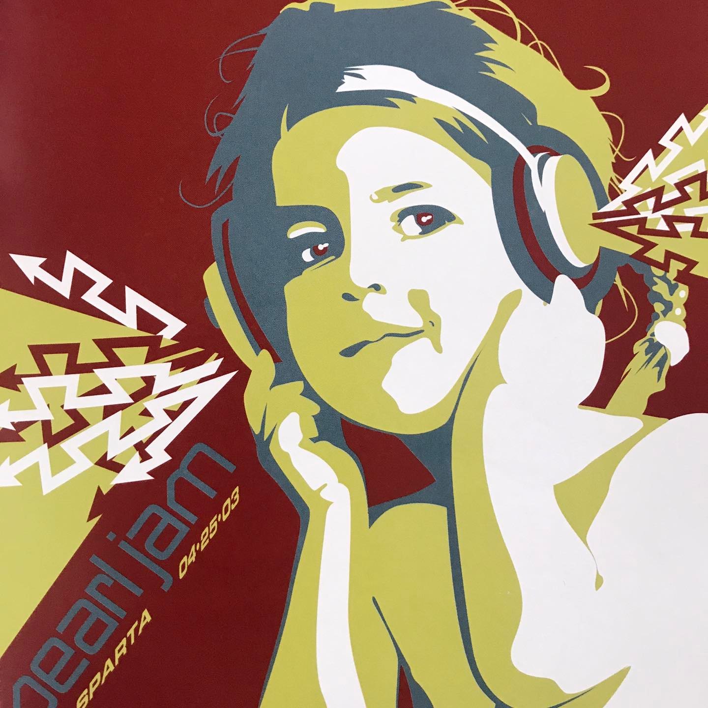 Poster: Pearl Jam & Soundgarden, at The Unicorn, Houston, Texas