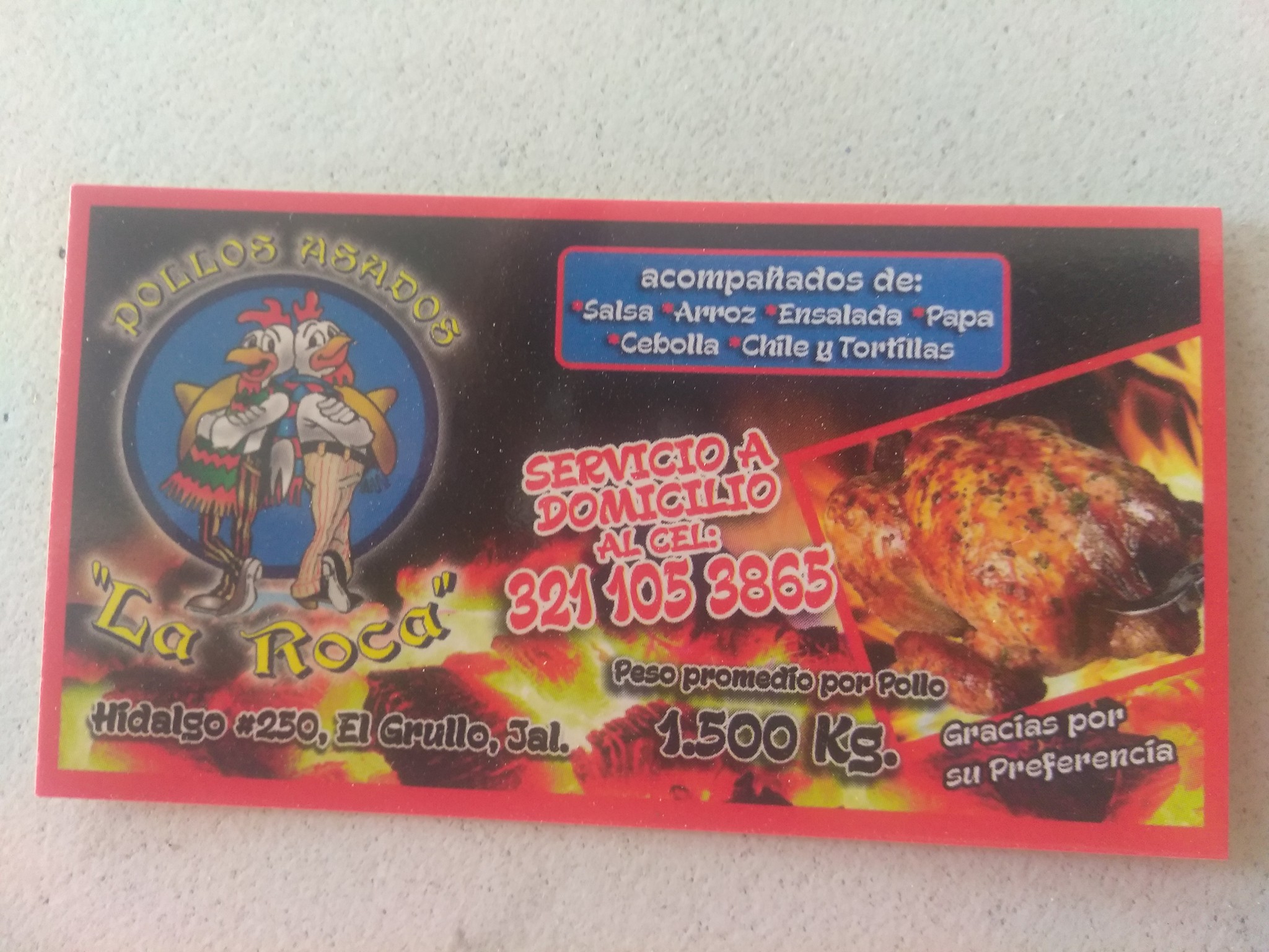 Pollos Asados La Roca