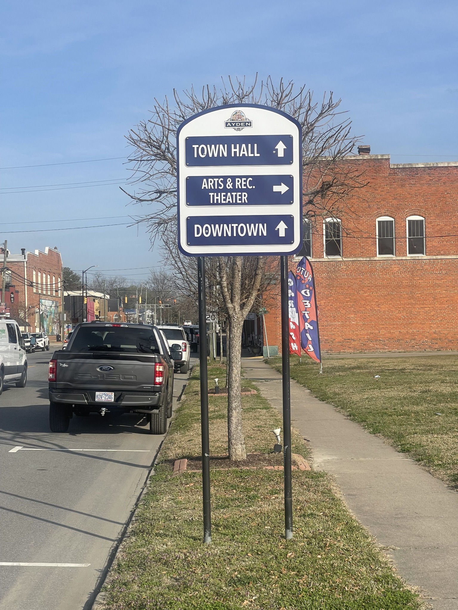 Downtown Ayden - The New Wayfinding Signs Are UP! Thanks...
