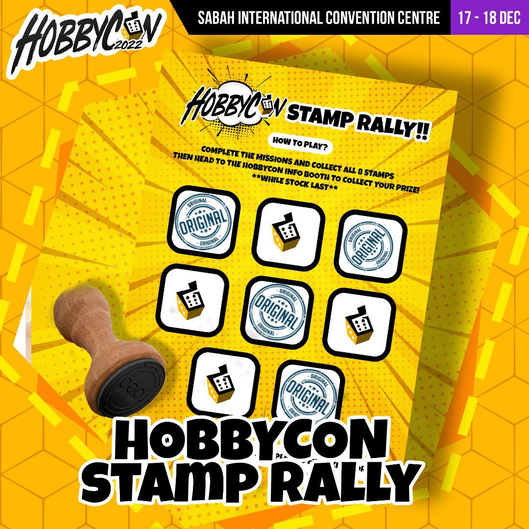 HOBBYCON - [ #HOBBYCON2022 The Stamp Rally activity! ]... | Facebook